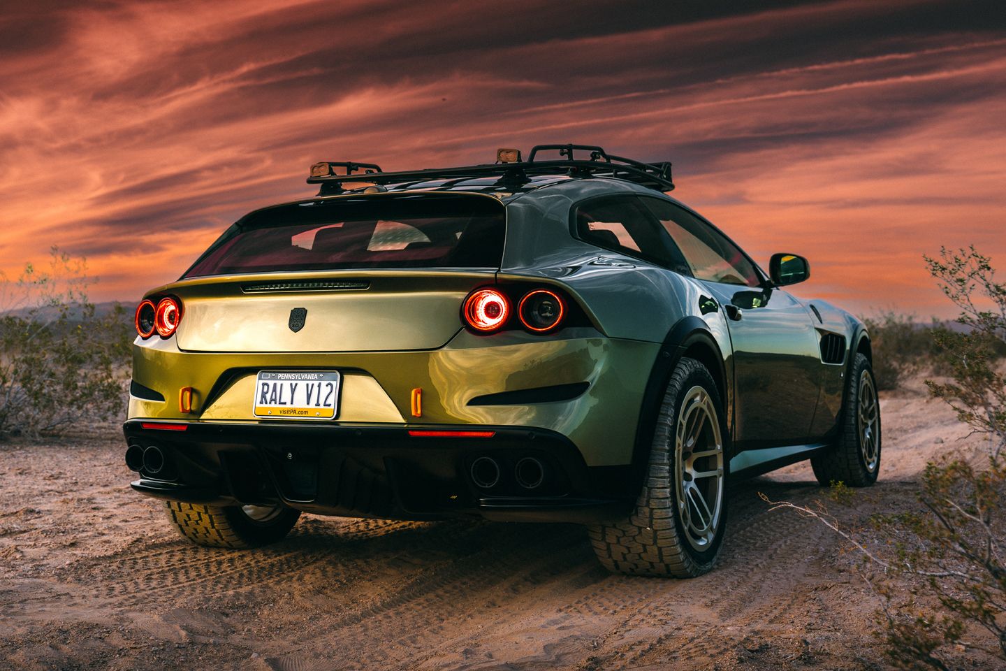 Não quer um puro-sangue? Experimente o GTC4 Alto Luxo